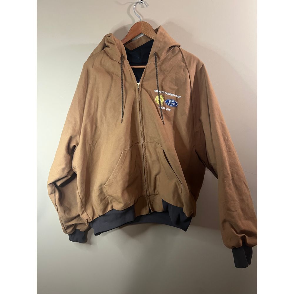 Vintage King Louie America‎ Union Made Work Jacket Kansas City Foed Plant Mens L